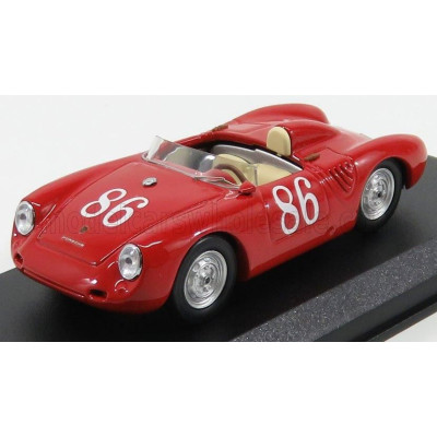 BEST MODEL PORSCHE 550RS N 86 GOVERNATOR'S TROHPY 1958 F.CAMPELL - RED 1/43