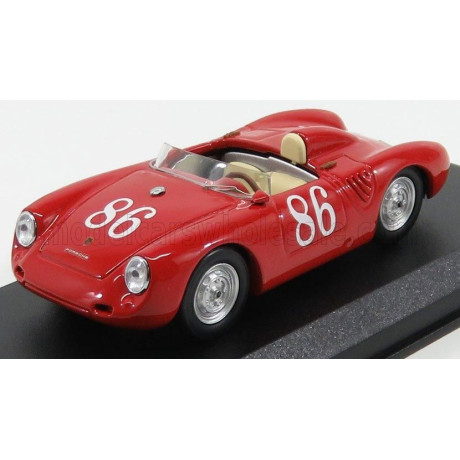 BEST MODEL PORSCHE 550RS N 86 GOVERNATOR'S TROHPY 1958 F.CAMPELL - RED 1/43