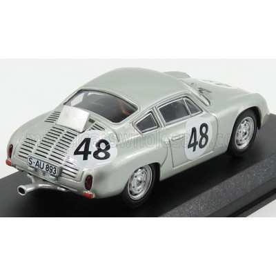BEST MODEL PORSCHE 356B CARRERA ABARTH N 48 7th 12h SEBRING 1962 GURNEY - HOLBERT - SILVER 1/43
