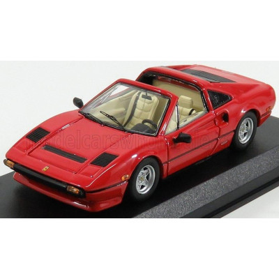 BEST MODEL FERRARI 308 GTS SPIDER - PERSONAL CAR TOM SELLEK MAGNUM P.I. - SECONDA SERIE 1980 - RED 1/43