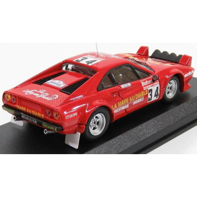 BEST MODEL FERRARI 308 GTB Gr.4 N 34 TOUR DE FRANCE 1983 GAUTHIER - GAUTHIER - RED 1/43