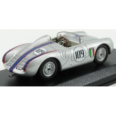 BEST MODEL PORSCHE 550 RS SPIDER N 109 MEMORIAL NASSAU TROPHY RACE 1957 R.RODRIGUEZ - SILVER 1/43