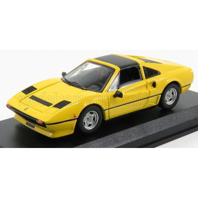 BEST MODEL FERRARI 208 GTS TURBO SPIDER 1983 - YELLOW 1/43