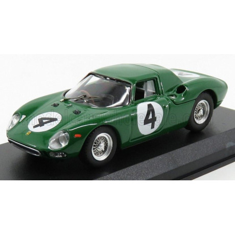 BEST MODEL FERRARI 250LM N 4 2nd INTERNATIONAL TOURIST TROPHY 1964 D.PIPER - GREEN 1/43