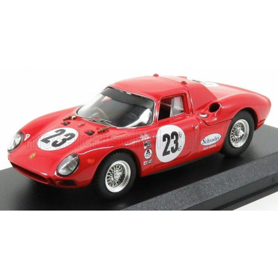 BEST MODEL FERRARI 250LM COUPE N 23 24h DAYTONA 1966 KONIG - CLARKE - HURT - RED 1/43
