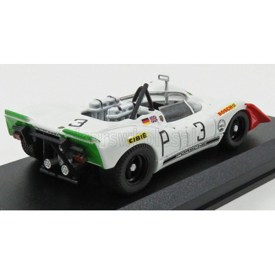 BEST MODEL PORSCHE 908/02 N 3 3rd 1000km NURBURGRING 1969 ELFORD - AHRE - WHITE GREEN RED 1/43
