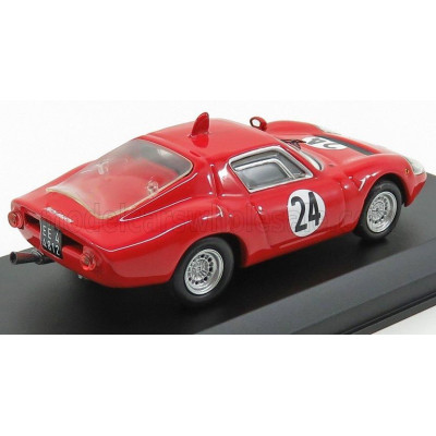 BEST MODEL FIAT ABARTH OT1300 N 24 WINNER TRENTO-BONDONE 1968 KARL FEDERHOFER - RED 1/43