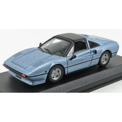 BEST MODEL FERRARI 308 GTS SPIDER 1978 - LIGHT BLUE MET 1/43