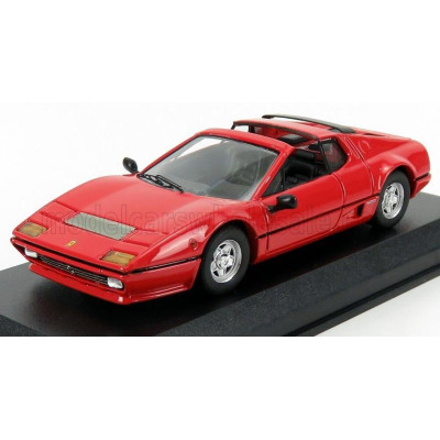 BEST MODEL FERRARI 512BB TARGA 1981 - CONVERTED BY AUTOKRAFT - RED 1/43