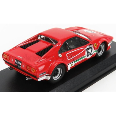 BEST MODEL FERRARI 308 GTB LM N 62 HAVIRON INTERNATIONAL 1981 M.DANTINNE - RED WHITE 1/43