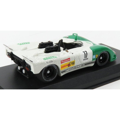 BEST MODEL PORSCHE 908/02 FLUNDER N 17 RENNEN AACHEN NURBURGRING 1970 NIKI LAUDA - WHITE GREEN 1/43