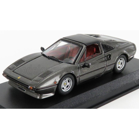 BEST MODEL FERRARI 308 GTS SPIDER 1979 - GUN METAL GREY 1/43