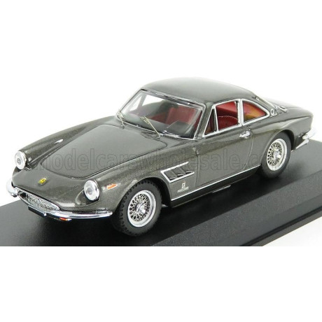 BEST MODEL FERRARI 330 GTC COUPE 1966 - GREY GUN MET 1/43