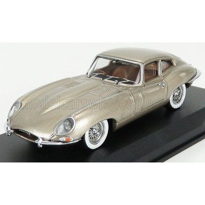 BEST MODEL JAGUAR E-TYPE COUPE NEW YORK MOTOR SHOW 1961 - OPALESCENT BRONZE 1/43
