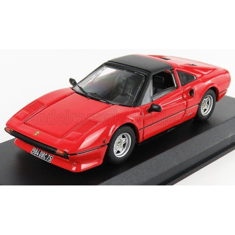 BEST MODEL FERRARI 308 GTS SPIDER 1978 - PERSONAL CAR JEAN PAUL BELMONDO - RED 1/43