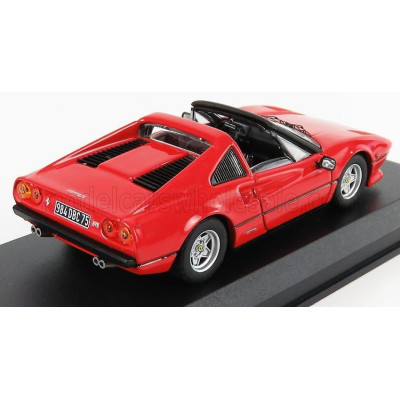 BEST MODEL FERRARI 308 GTS SPIDER 1978 - PERSONAL CAR JEAN PAUL BELMONDO - RED 1/43