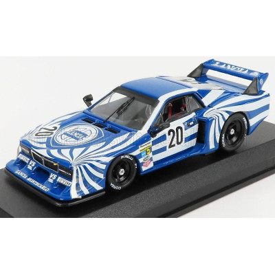 BEST MODEL LANCIA BETA MONTECARLO N 20 6h BRANDS HATCH 1980 E.CHEEVER - M.ALBORETO - BLUE WHITE 1/43