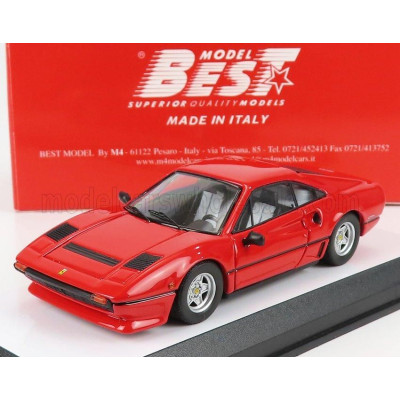 BEST MODEL FERRARI 208 GTB TURBO 1982 - MUSEO ENZO FERRARI MODENA 2022 - RED 1/43