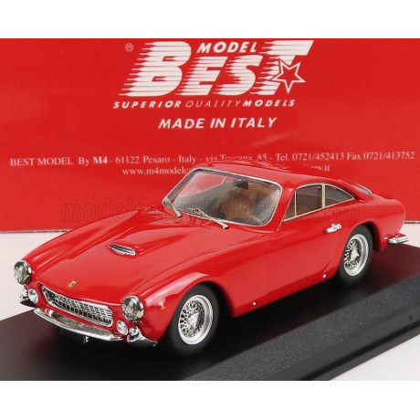 BEST MODEL FERRARI 250 GTL COUPE 1962 - RED 1/43