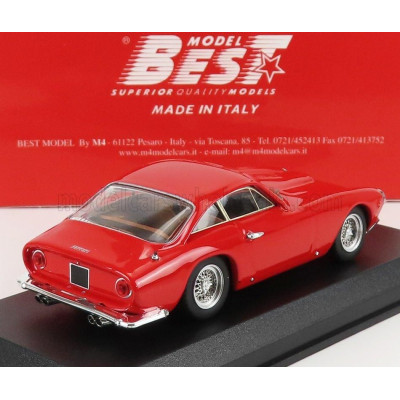 BEST MODEL FERRARI 250 GTL COUPE 1962 - RED 1/43