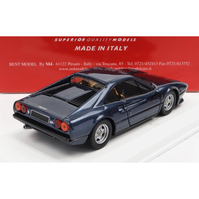 BEST MODEL FERRARI 308 GTB 1980 - BLUE 1/43