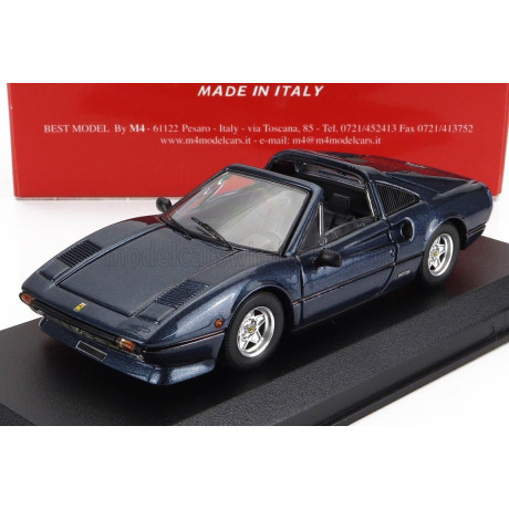 BEST MODEL FERRARI 308 GTS 1982 - BLUE 1/43