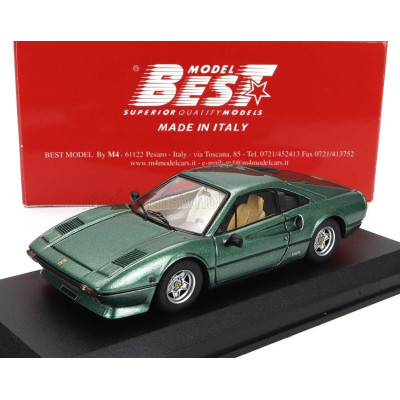 BEST MODEL FERRARI 308 GTB 1980 - GREEN MET 1/43