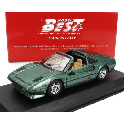 BEST MODEL FERRARI 308 GTS 1980 - GREEN MET 1/43