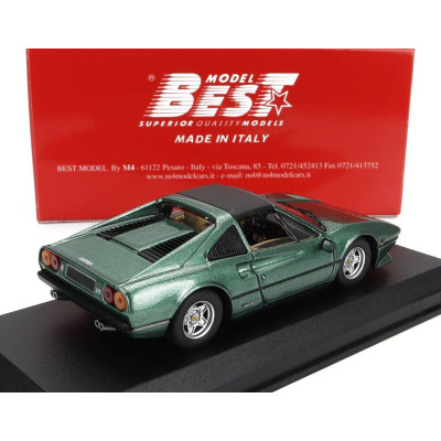BEST MODEL FERRARI 308 GTS 1980 - GREEN MET 1/43