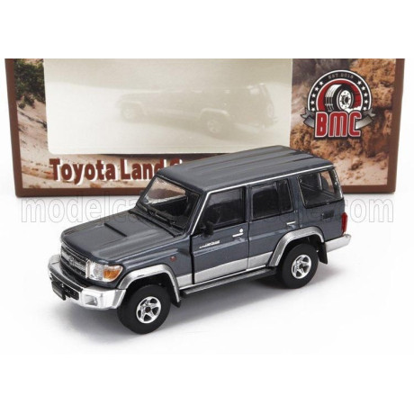 BM CREATIONS TOYOTA LAND CRUISER LC76 2014 - GREY SILVER 1/64