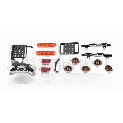 BM CREATIONS ISUZU ACCESSORIES PACK FOR D-MAX PICK-UP DOUBLE CABINE 2016 - VARIOUS 1/64