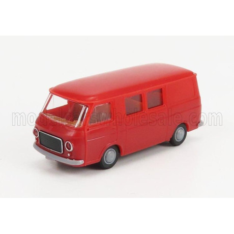 BREKINA PLAST FIAT 238 VAN 1969 - RED 1/87