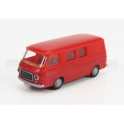 BREKINA PLAST FIAT 238 HALF VAN 1969 - RED 1/87