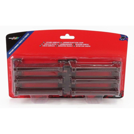 BRITAINS ACCESSORIES RECINZIONE AGRICOLA - AGRICULTURAL FENCE - BROWN 1/32