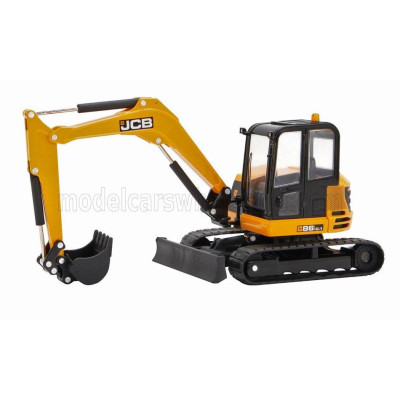 BRITAINS JCB 86C-1 ESCAVATORE CINGOLATO TRACTOR 2012 - EXCAVATOR - YELLOW BLACK 1/32