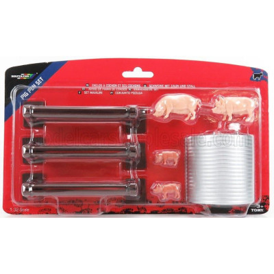 BRITAINS ACCESSORIES PIGS - MAIALI - VARIOUS 1/32