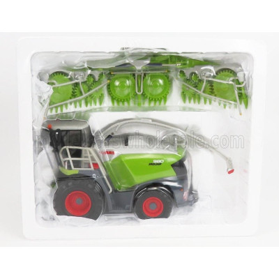 BRITAINS CLAAS JAGUAR 900 TREBBIATRICE - HARVESTER 2001 - GREEN 1/32