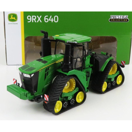 BRITAINS JOHN DEERE 9RX 640 TRACTOR CINGOLATO 2020 - GREEN YELLOW 1/32