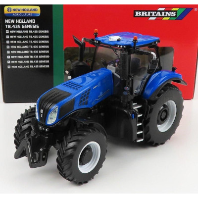 BRITAINS NEW HOLLAND T8.435 TRACTOR 2018 - BLUE BLACK 1/32