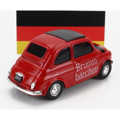 BRUMM FIAT 500 GERMANIA Wunderbar! - Brummbarchen! - RED 1/43