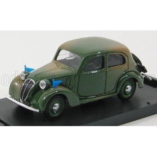 BRUMM FIAT 508C 1100  BERLINA FORZE ARMATE 1937-39 - MILITARY GREEN 1/43