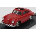 BRUMM PORSCHE 356 COUPE 1952 OPEN - TETTO APERTO - RED 1/43