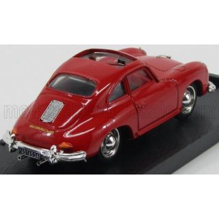 BRUMM PORSCHE 356 COUPE 1952 OPEN - TETTO APERTO - RED 1/43