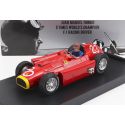 BRUMM FERRARI F1  D50 N 20 2nd MONACO GP JUAN MANUEL FANGIO 1956 WORLD CHAMPION - WITH DRIVER FIGURE - RED 1/43