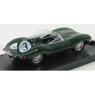 BRUMM JAGUAR D TYPE LE MANS N 3 1956 JACK FAIRMAN - GREEN 1/43