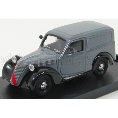 BRUMM FIAT 1100 E VAN 1949 - GREY BLACK 1/43