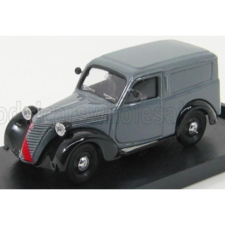 BRUMM FIAT 1100 E VAN 1949 - GREY BLACK 1/43