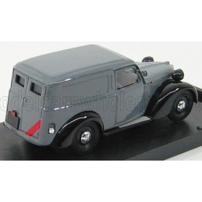 BRUMM FIAT 1100 E VAN 1949 - GREY BLACK 1/43