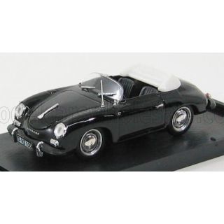 BRUMM PORSCHE 356C CABRIOLET 1952 - BLACK 1/43