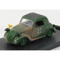 BRUMM SIMCA 5 MILITARE D-DAY CLOSED - CHIUSA 1944 - MILITARY GREEN 1/43